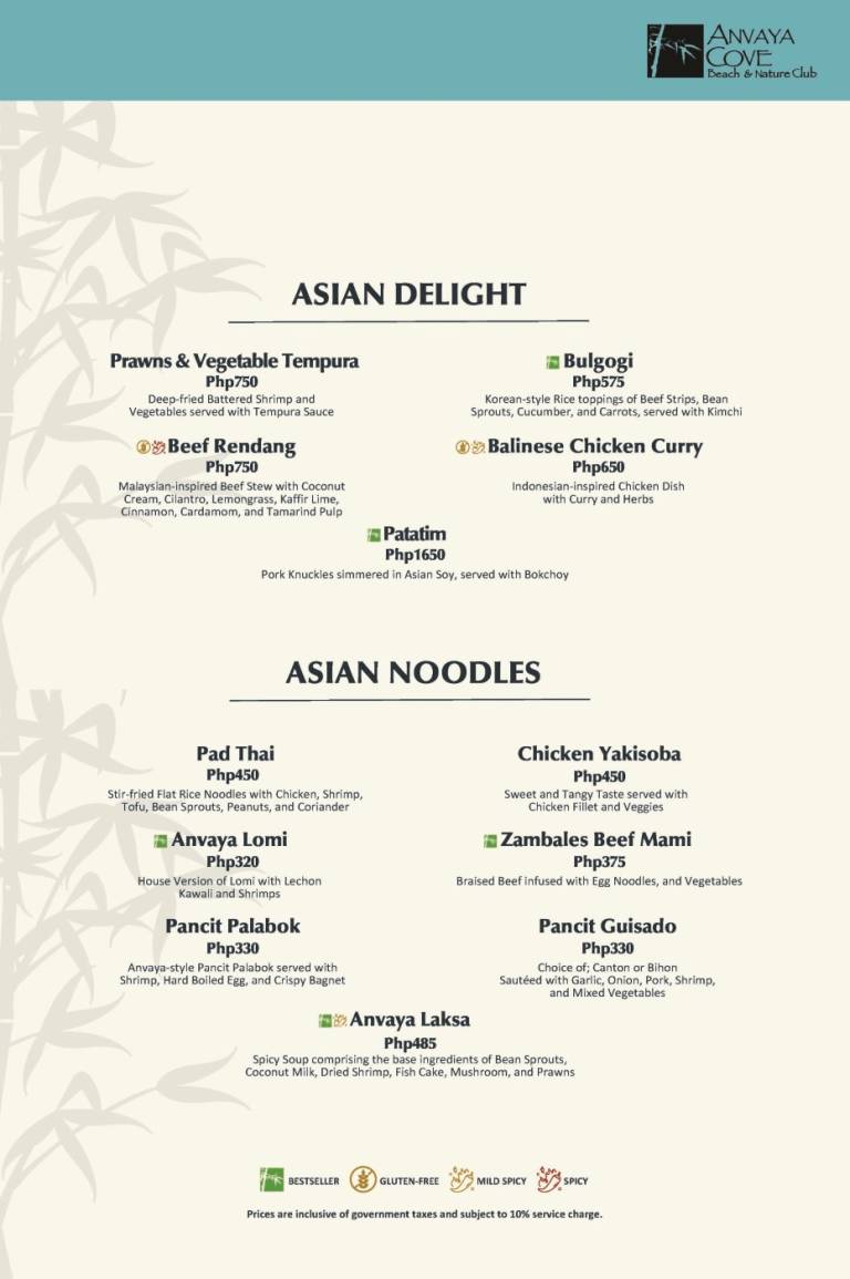 Bamboo Cafe Menu - 06